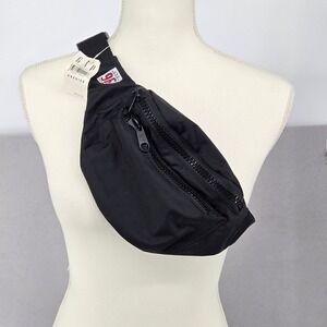 Vintage 90s GAP USA Sport 96 Black Nylon Fanny Pack Belt Bag NWT Y2K Gorpcore